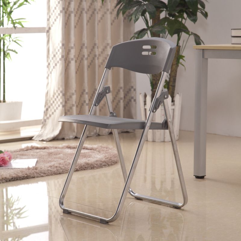 Modern Metal and Plastic Desk Chair with Mid Back Home Office Chair