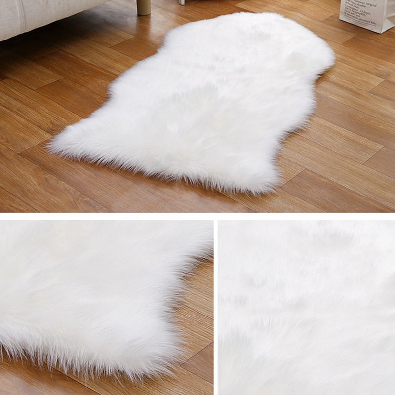 Decorative Novelty Shape Shag Rug Contemporary Comfort Indoor Rug Polypropylene Stain Resistant Area Carpet for Living Room