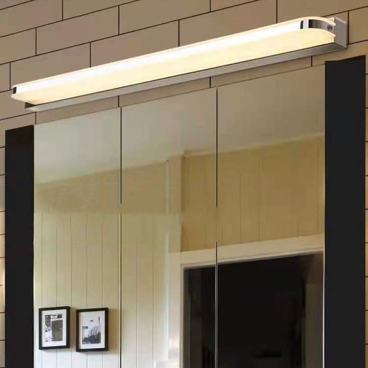 Modern Led Vanity Light Simple Long Strip Shape Mirror Voorlicht voor badkamer