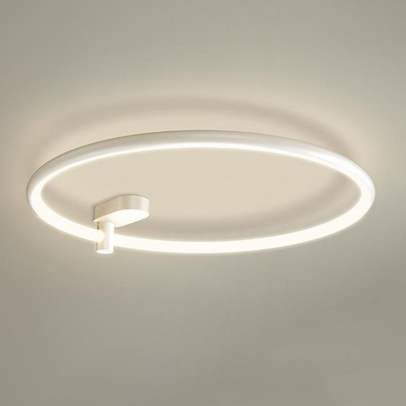 Modern Flush Mount Lighting White LED Ceiling Light for Kitchen