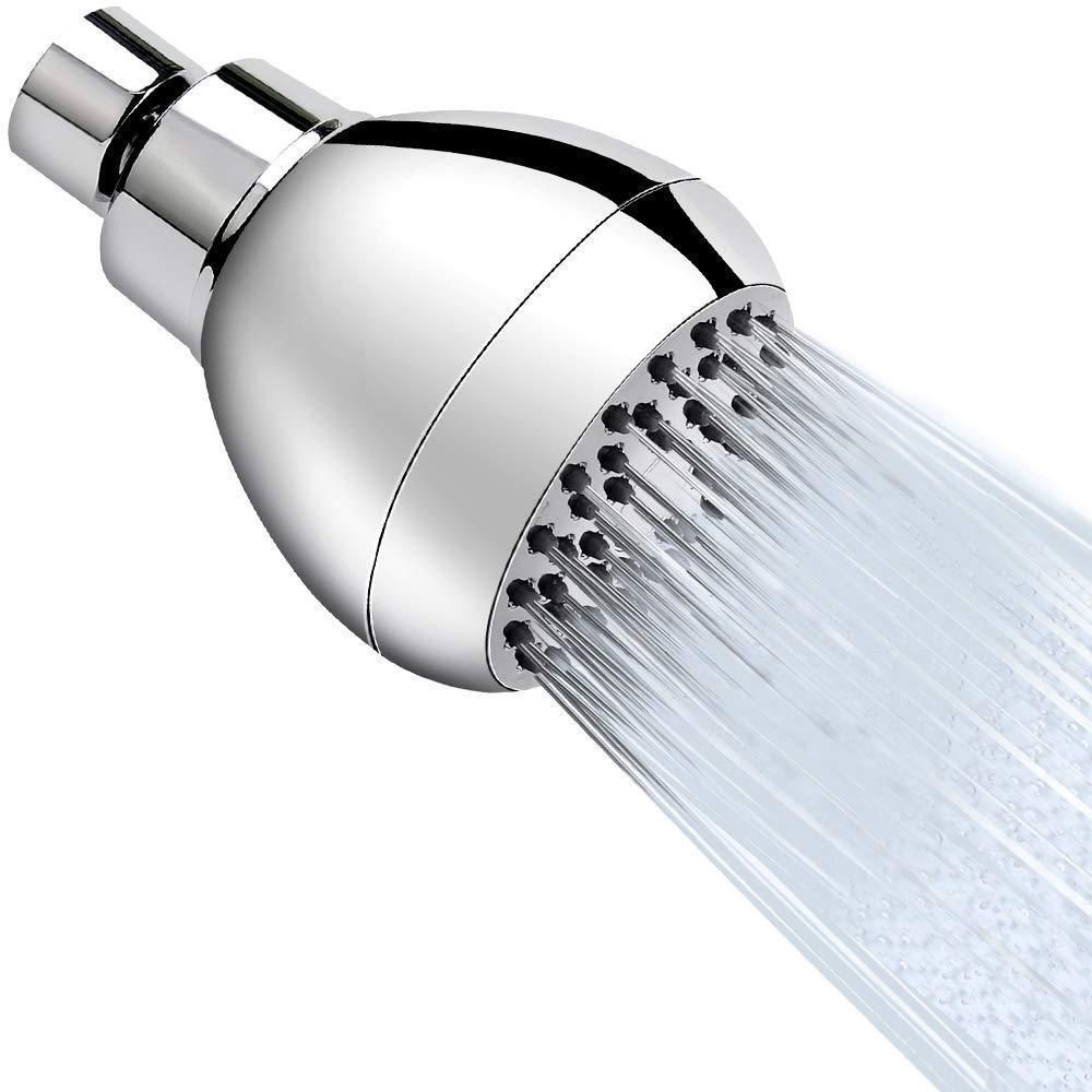 Modern Style Handheld Shower Head Wall-Mount Round Standard Shower Head