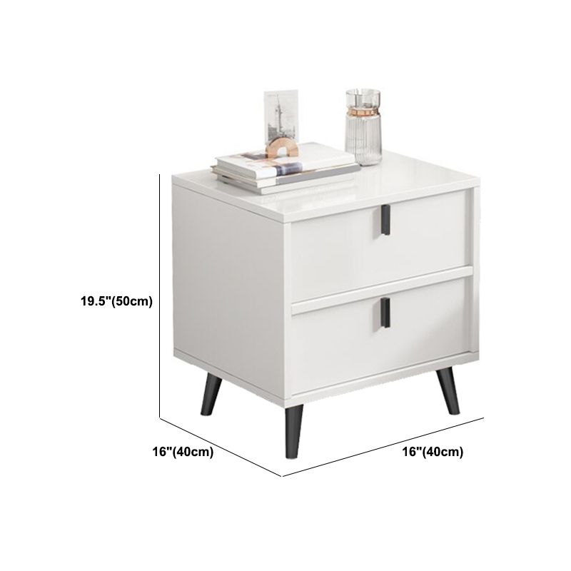 Modern Drawers Included Bedside Cabinet Manufactured Wood Night Table for Bedroom