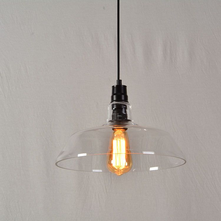 Glass Ceiling Light Dinging Room Bedroom One Light Modern Hanging Light