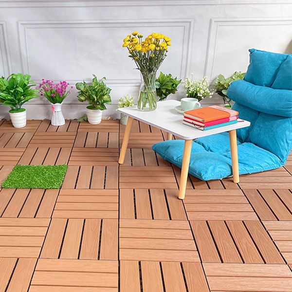 Deck Plank Wooden Outdoor Waterproof Slip Resistant Floor Board