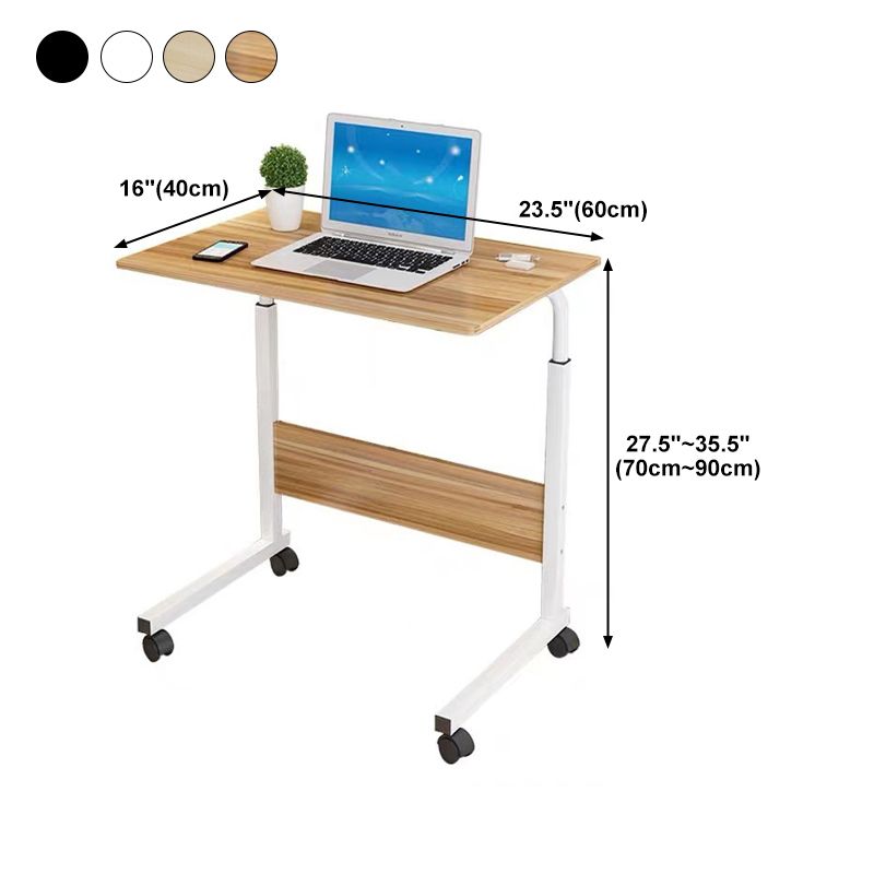 Contemporary Standing Desk Converter Rectangular Height Adjustable Office Desk