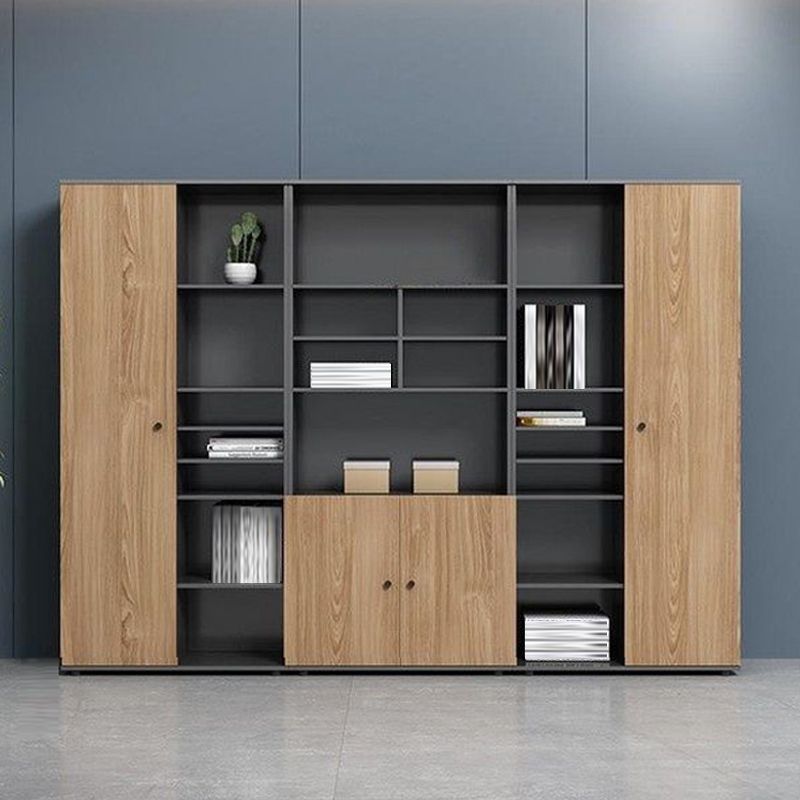 Contemporary Engineered Wood Filing Cabinet Vertical File Cabinet