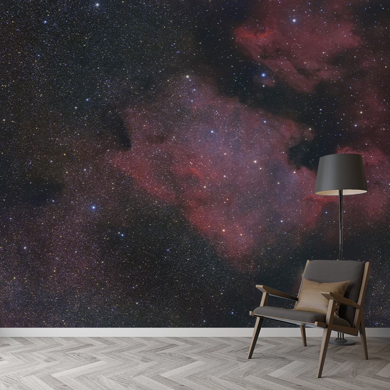 Universe Wall Mural Wallpaper Novelty Style Mildew Resistant for Decoration