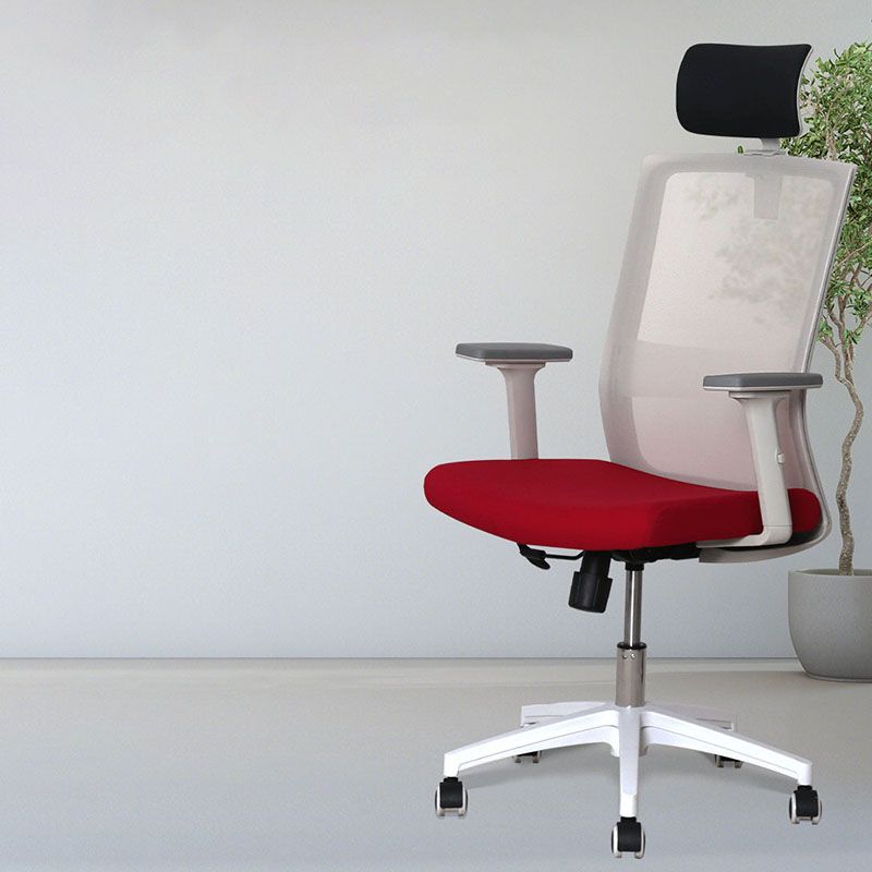 Modern Computer Chair Adjustable Arms Chair Mesh Office Chair