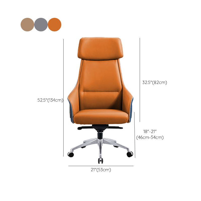 Modern Faux Leather Managers Chair High Back Office Executive Chair