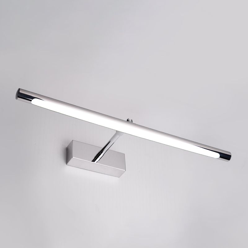 Moderne stijl ijdelheid licht eenvoudig led spiegel voorlicht met acryl tint voor badkamer