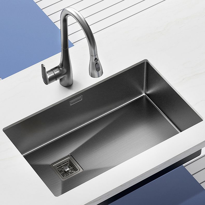 Modern Style Kitchen Sink Stainless Steel Antimicrobial Design Kitchen Sink