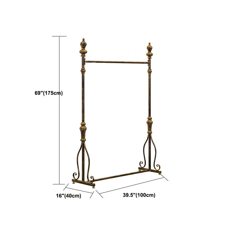 Modern Mental Hall Stand with Drawer Storage Shelf Coat Hanger