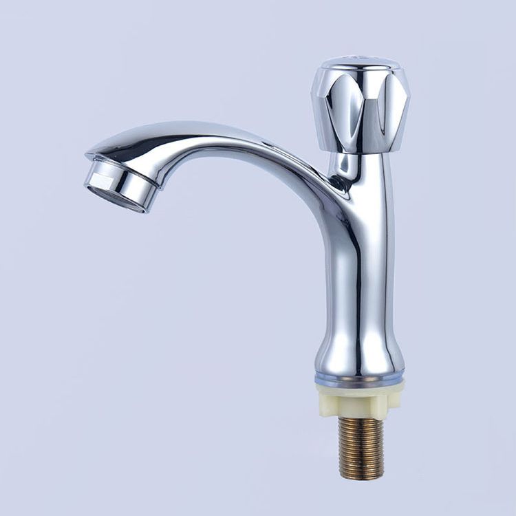 Modern Vessel Faucet Stainless Steel Low Arc Basin Lavatory Faucet