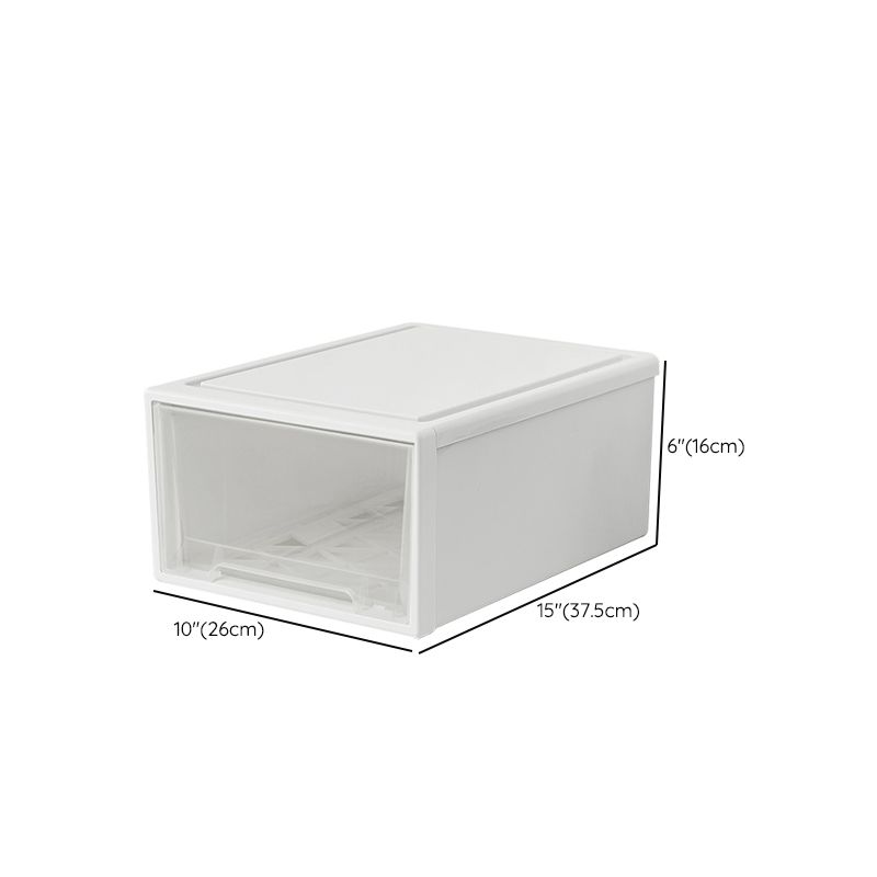 Modern Transparent Filing Cabinet Plastic Drawer File Cabinet for Office