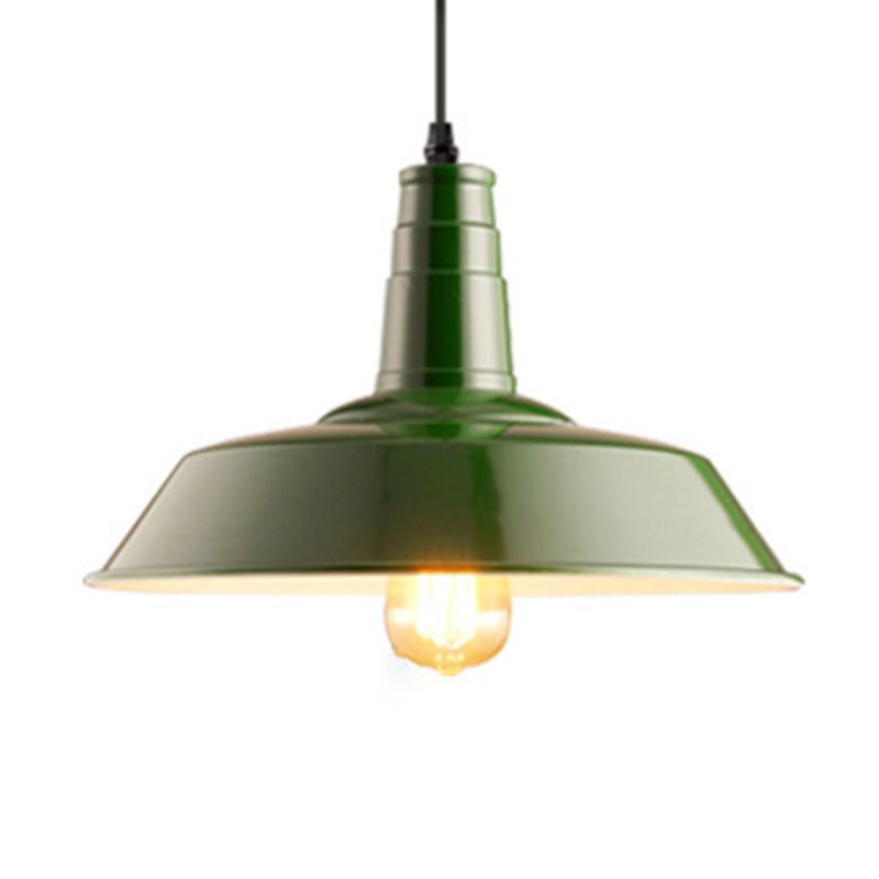 1-Light Hanging Barn Pendant Lighting Fixtures Industrial Metal Pendants for Dinning Room