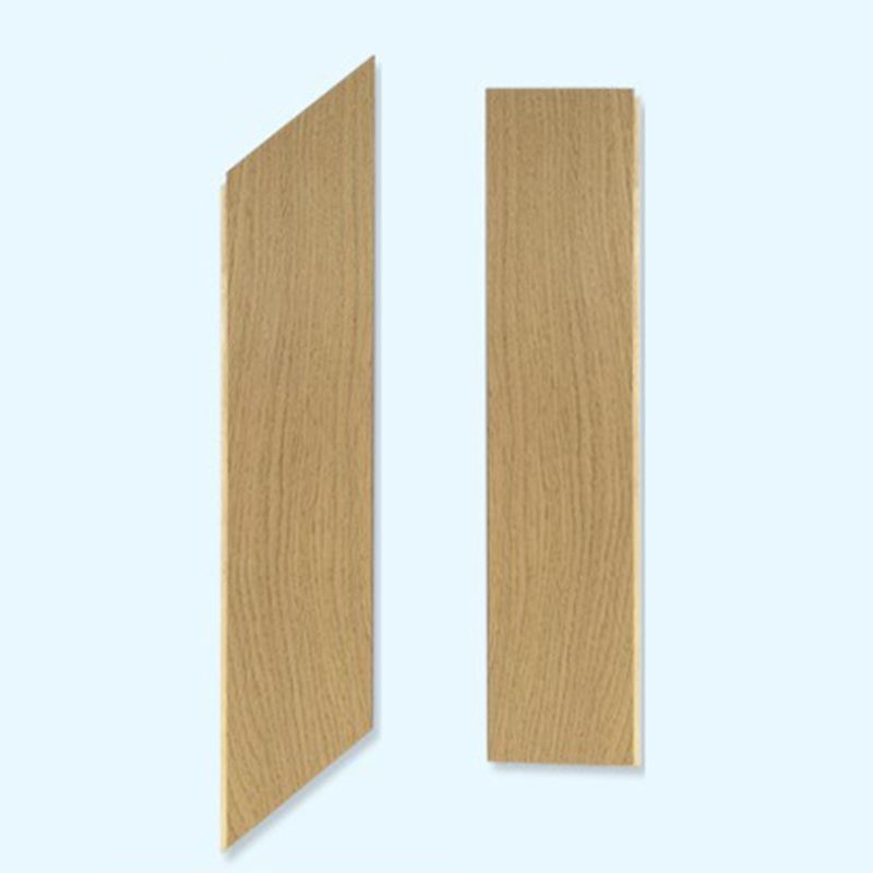 Traditional Wooden Wall Planks Solid Wood Click-Locking Parquet Trim Piece