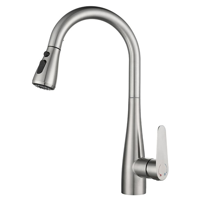 Pull down Kitchen Faucet Single Handle Faucet with Pull out Sprayer