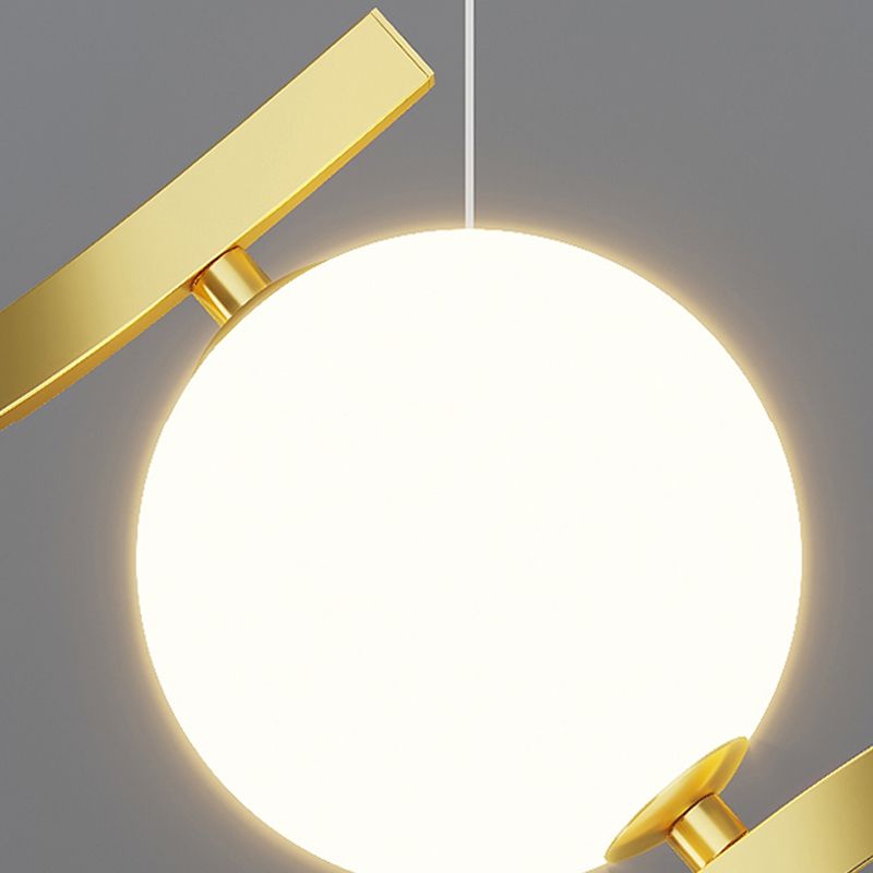 Luminaires de pendentif métallique linéaire