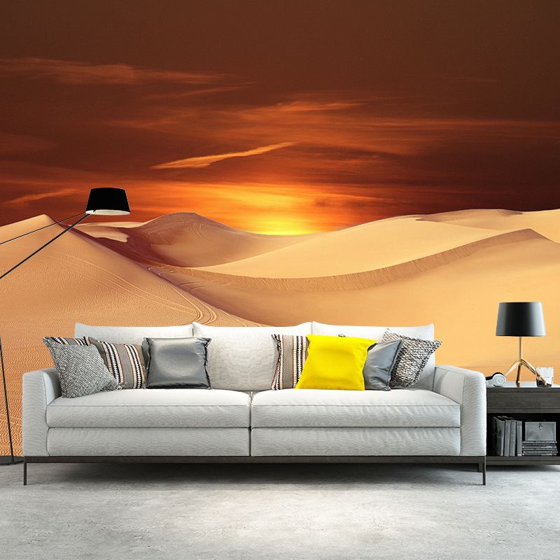 Photography Desert Wall Mural Living Room Decorative Mildew Resistant Wall Mural