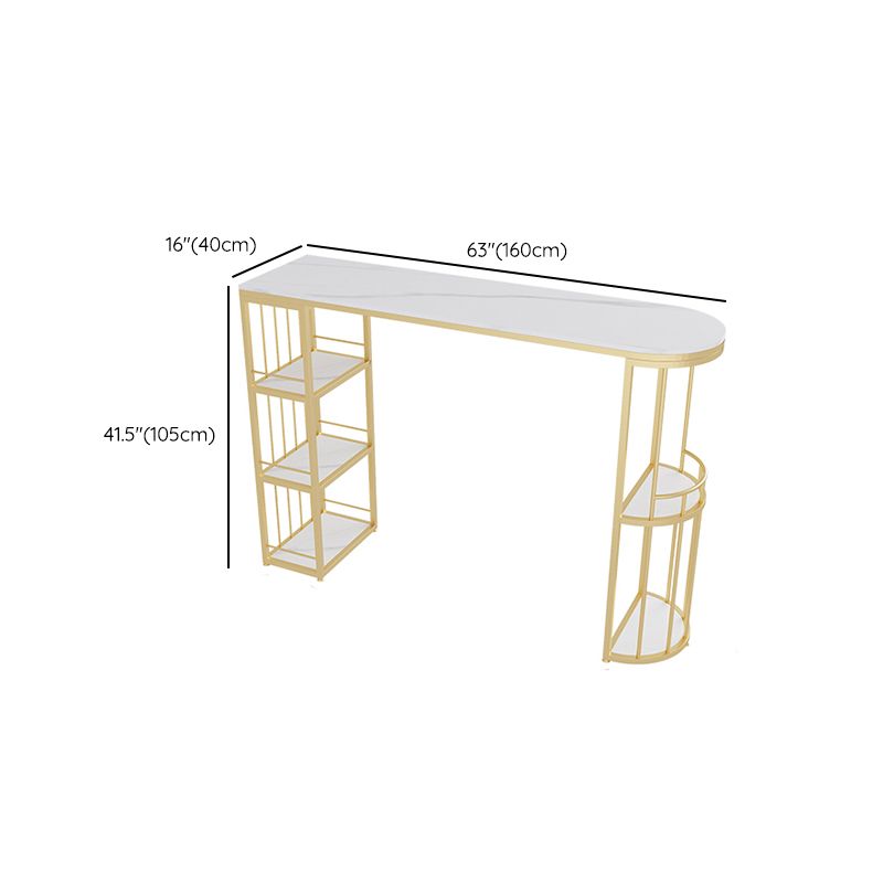 Stone Modem & Contemporary Specialty Pub Bar Table for Living Room