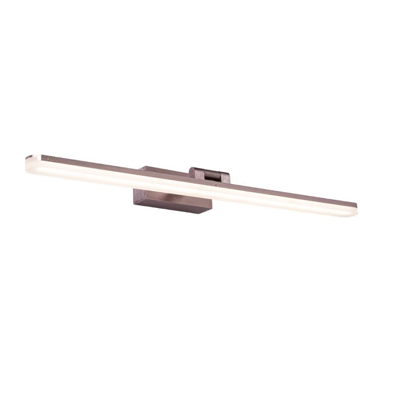 Rose Golden Single Modern Bathroom Vanity Light LED Bath Bar