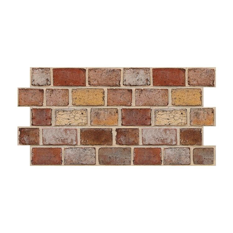 Artificial Brick Panel Wall Farmhouse Style Simple Home Living Room Wall Panel (5-pack)