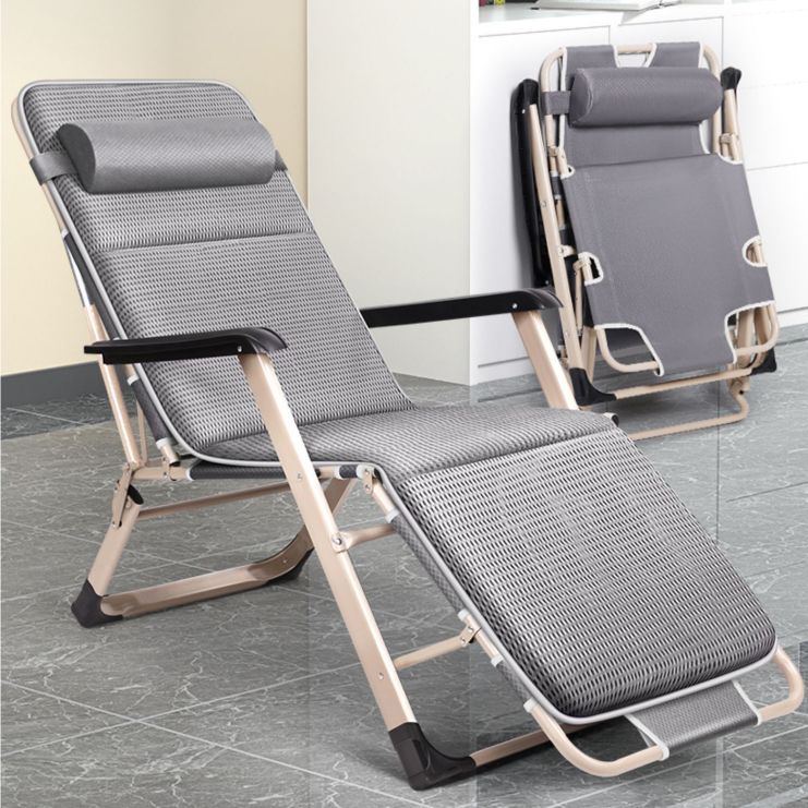 Contemporary Position Lock Standard Recliner with Independent Foot Movement