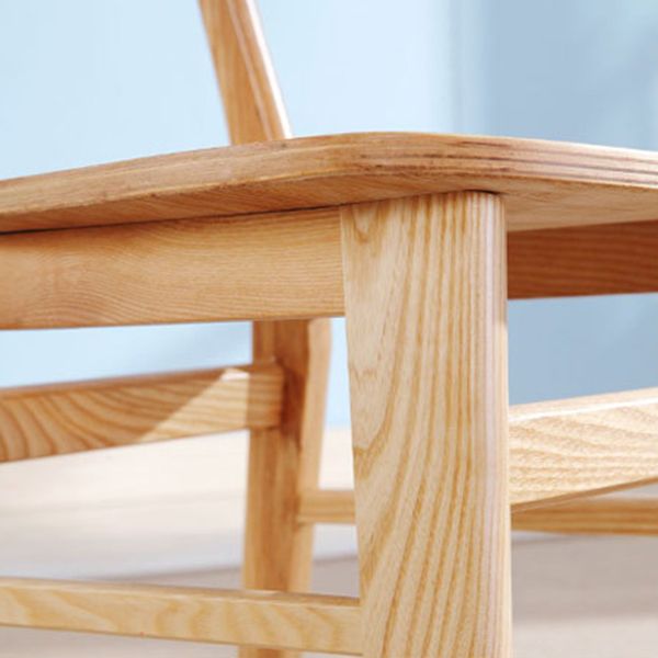 Contemporary Style Chairs Armless Chairs for Kitchen with Wood Legs