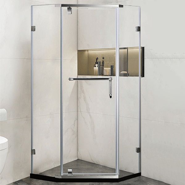 Neo-Angle Tempered Glass Shower Enclosure with Shower Door Corner Shower Enclosure