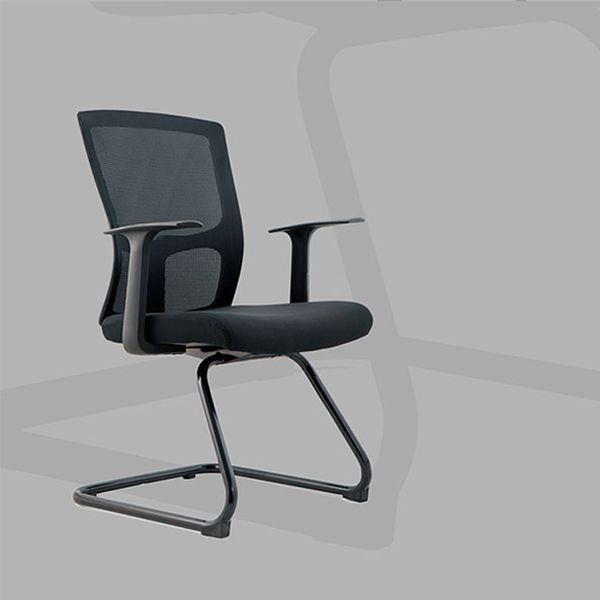 Contemporary Microfiber Chair Task Mid-Back Desk Chair for Office