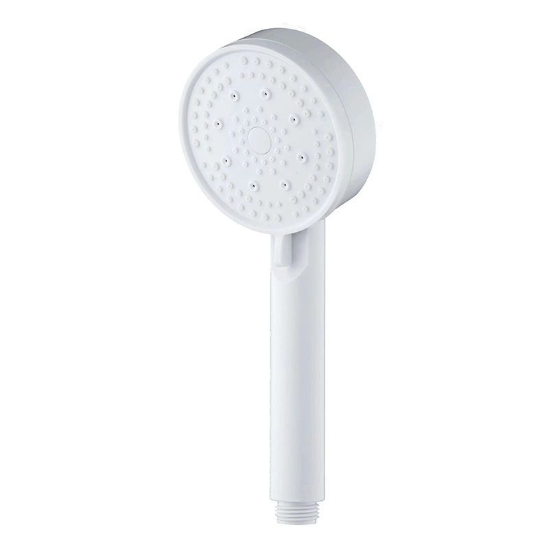 Standard Plastic Shower Head Self-Cleaning Round Handheld Shower Heads