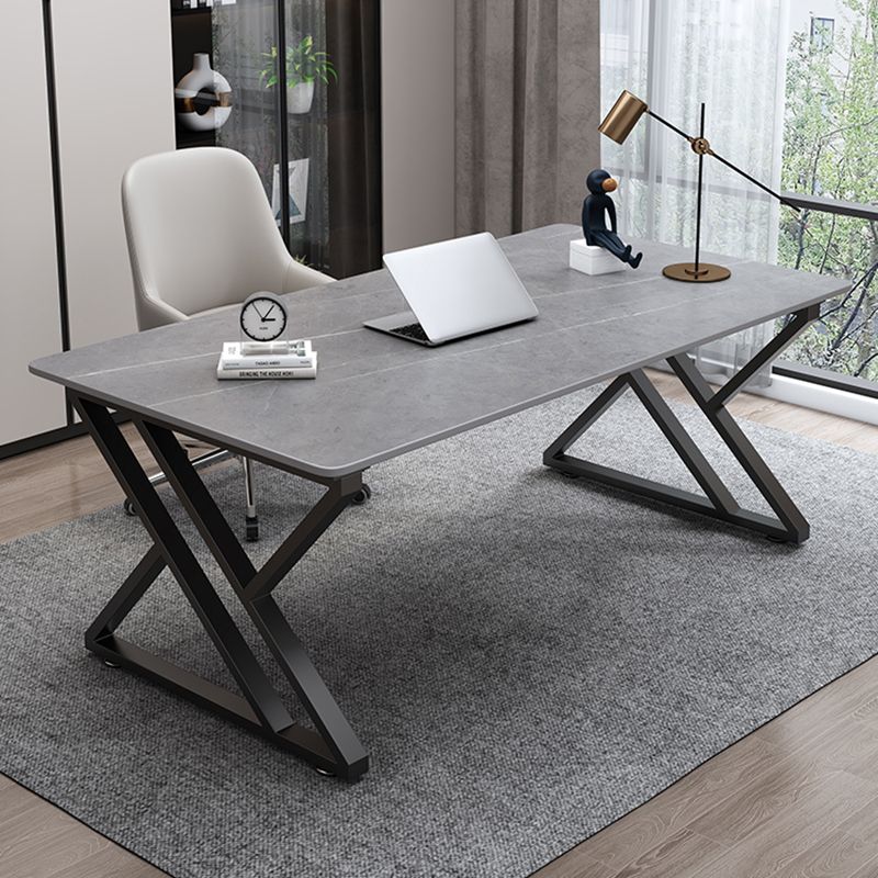 Sintered Stone Home Working Table Modern Rectangle Office Table