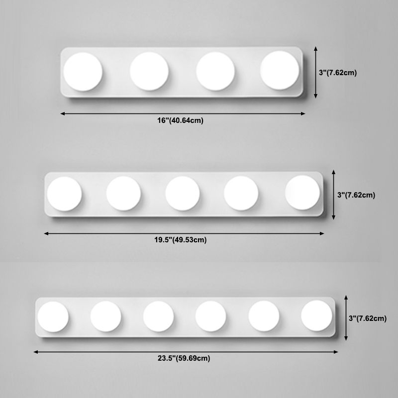 Moderne Stil Make -up Spiegel leichte LED -Badezimmer Waschraum Wandlampenlampenvorrichtung