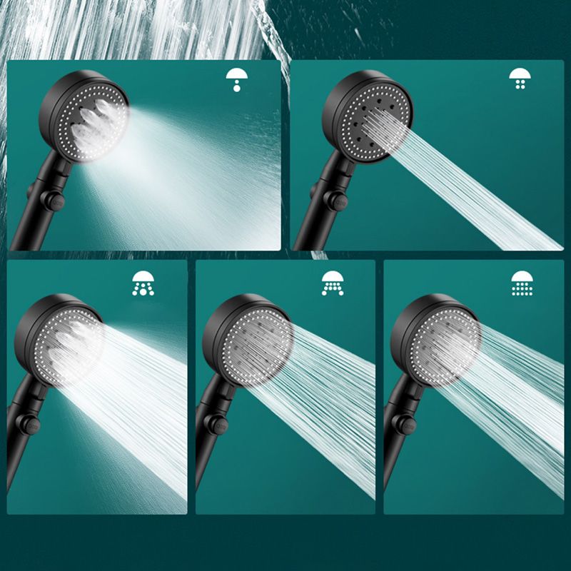 Modern Shower Head Plastic Bathroom Shower Head with Adjustable Spray Pattern