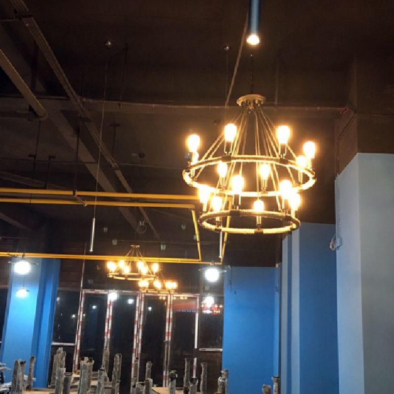 Industrial Household Light Ceiling Hanging Light Fixture for Drawing Room Sitting Room