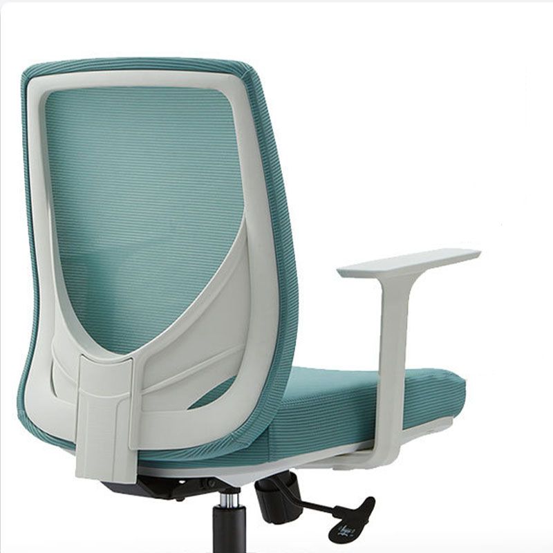 Modern Desk Chair Mesh Computer Chair Mid-Back Chair with Wheels