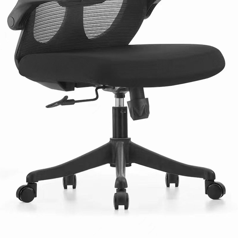 Contemporary Breathable Air Grid Chair Microfiber Desk Mid Back Chair