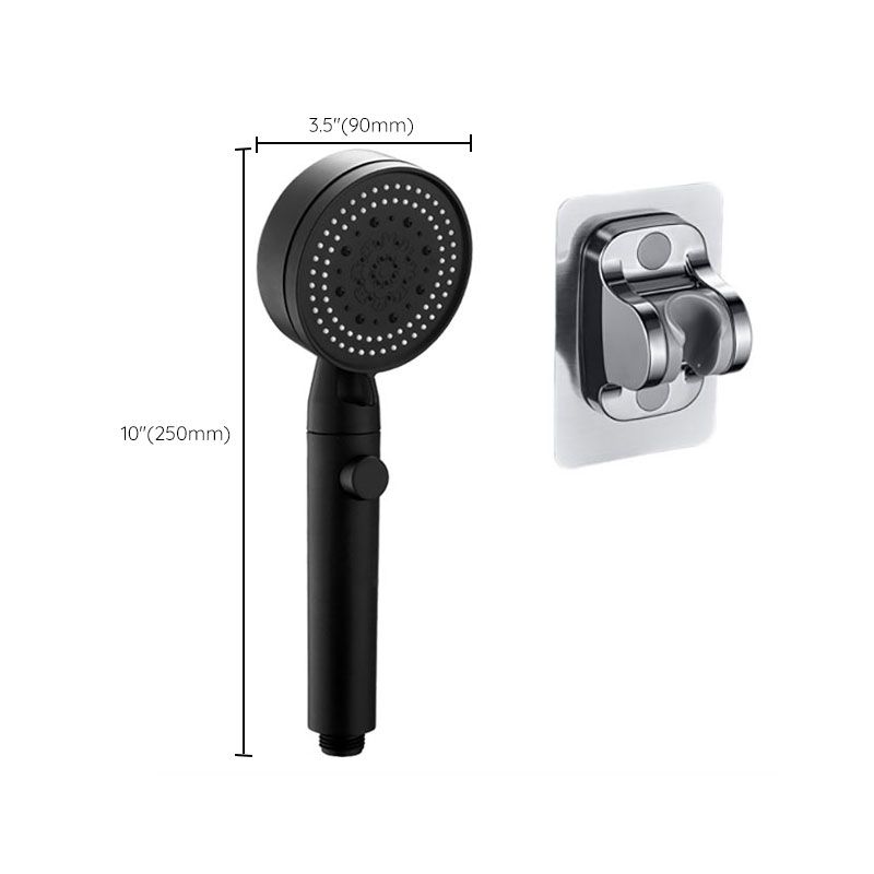 Contemporary Shower Head Combo Handheld Shower Head Plastic Wall-Mount Shower Head