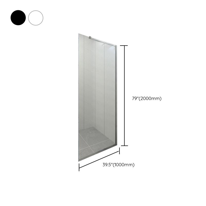 Frameless Transparent Fixed Glass Panel Scratch Resistant Fixed Glass Panel