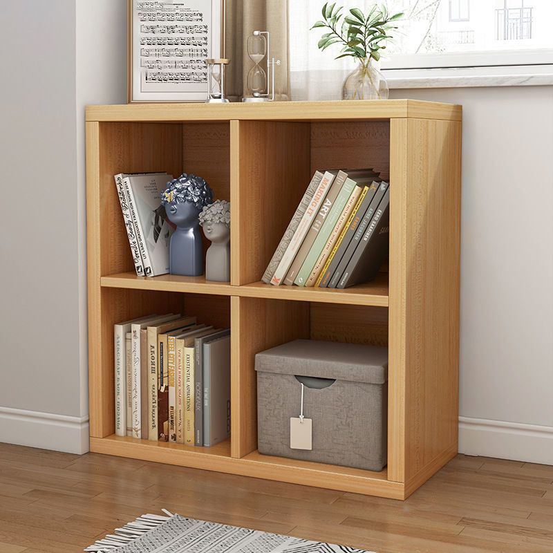 Engineered Wood Bookcase 11.8-inch Wide Contemporary Standard Bookshelf