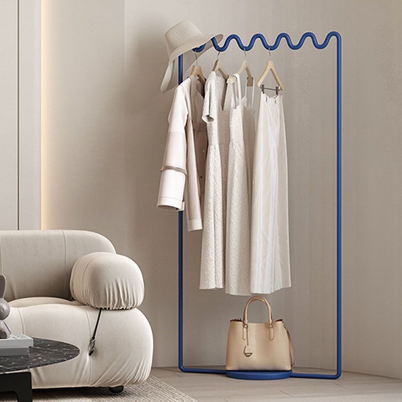 Industrial Style Coat Rack Metal Free Standing Coat Rack for Home