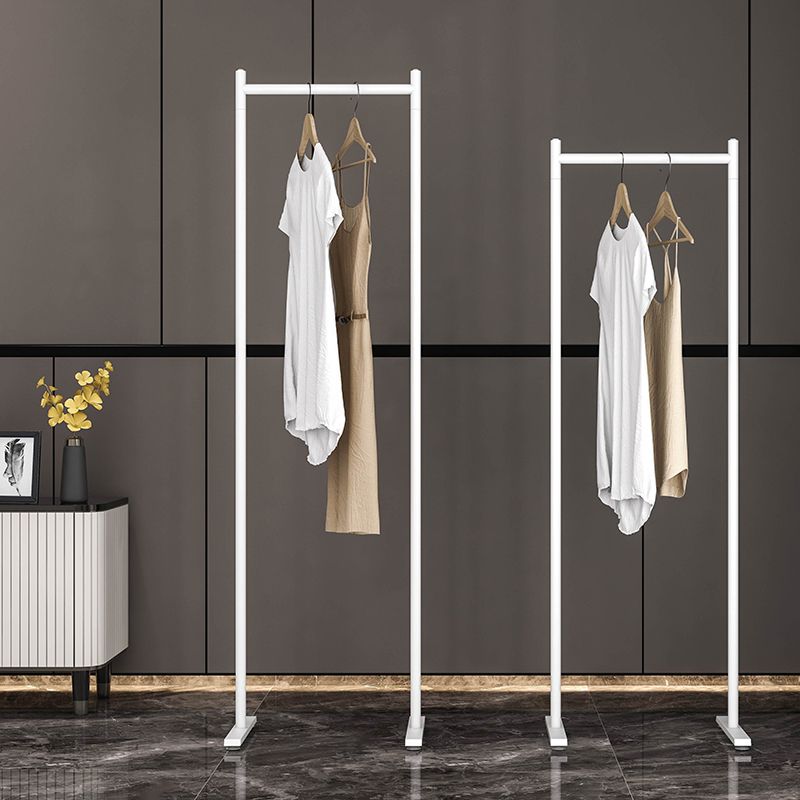 Industrial Minimalist Style Coat Rack Pure Color Metallic Free Standing Coat Rack