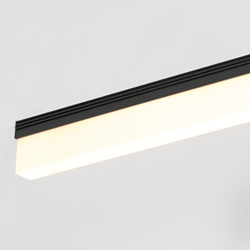 Ligera LED Luz de lámpara Modernista Mirror Iluminación frontal con sombra acrílica