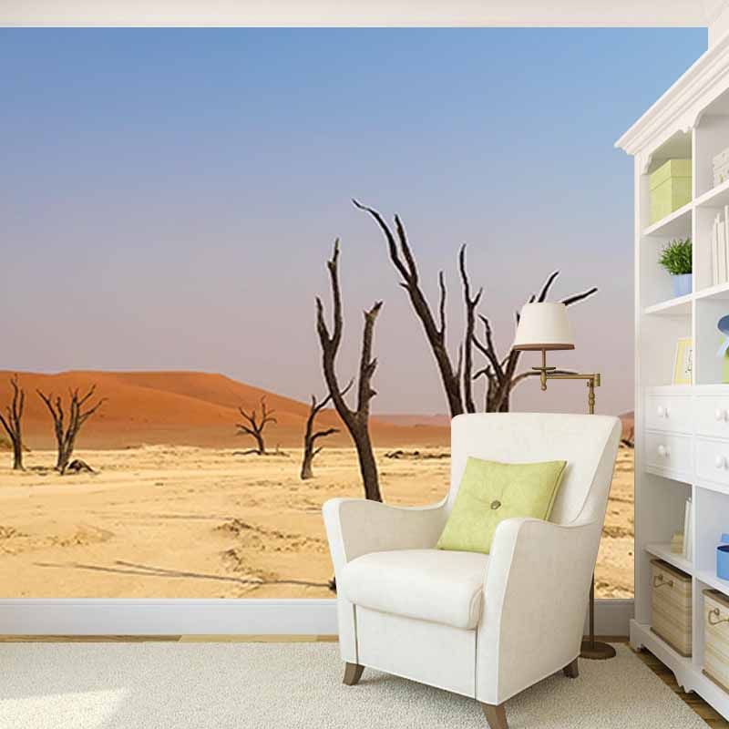 Desert Decorative Photography Wallpaper Living Room Wall Mural