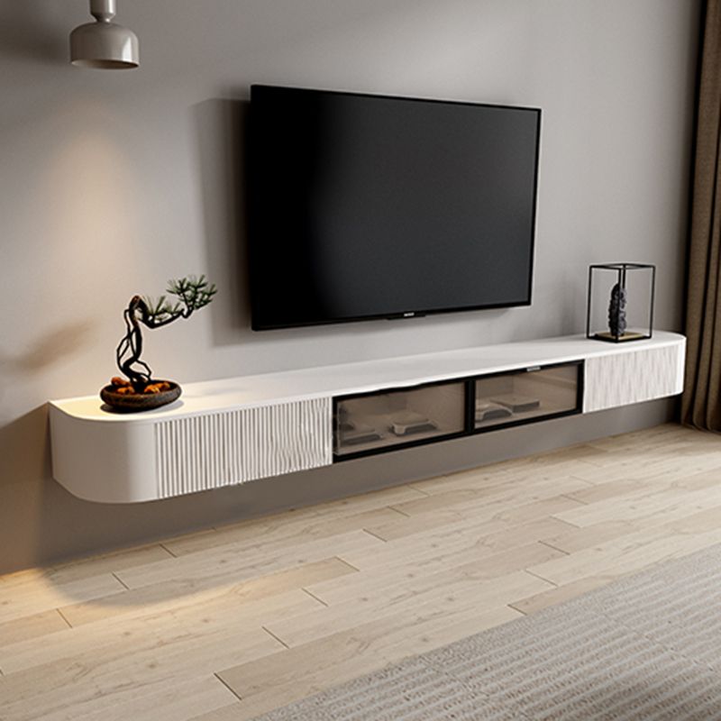 Modern TV Stand Console Stone TV Media Console for Living Room