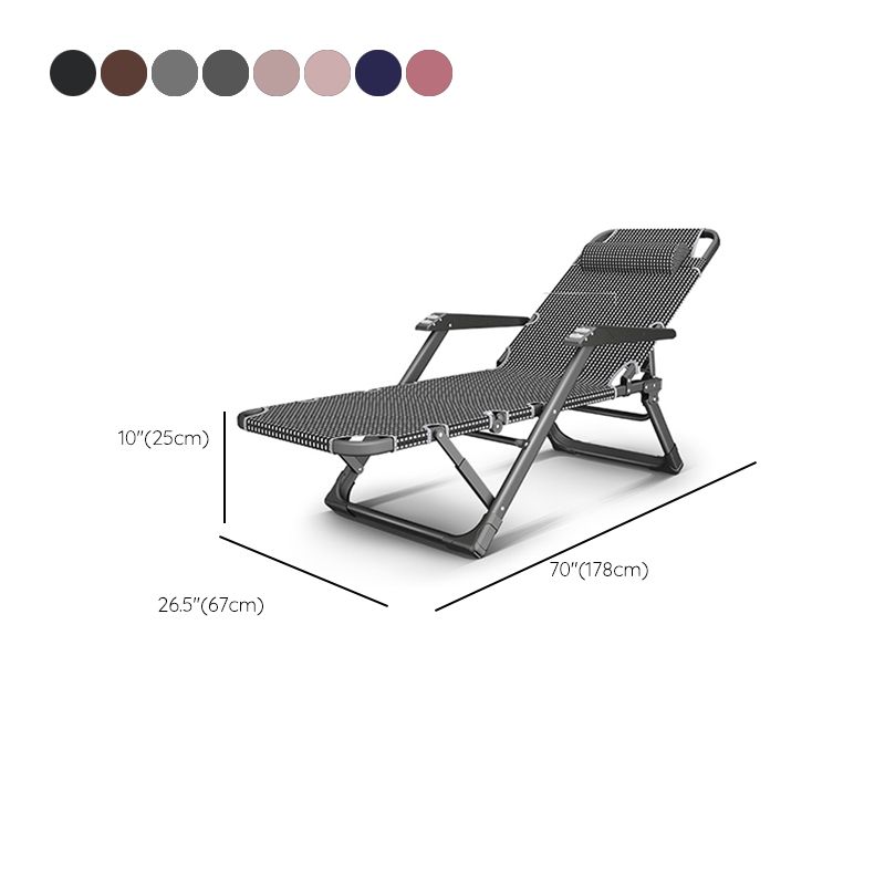 Contemporary Recliner Chair with Independent Foot Movement and Position Lock Back