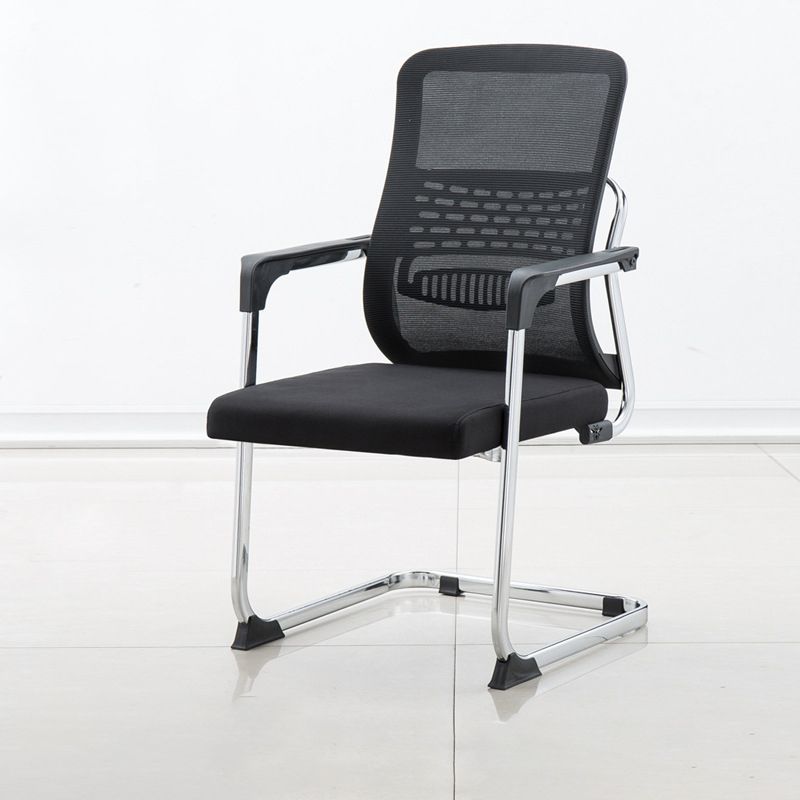 Modern No Wheels Office Chair No Distressing Ergonomic Desk Chair