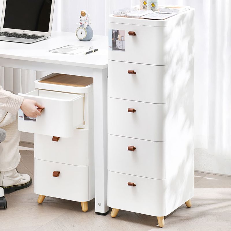 Modern Plastic File Cabinet Drawers Filing Cabinet for Office