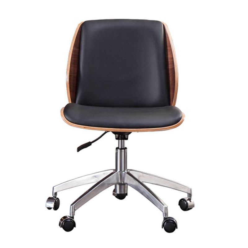 Modern & Contemporary Chair Fixed Arms Wheels Swivel Managers Chair