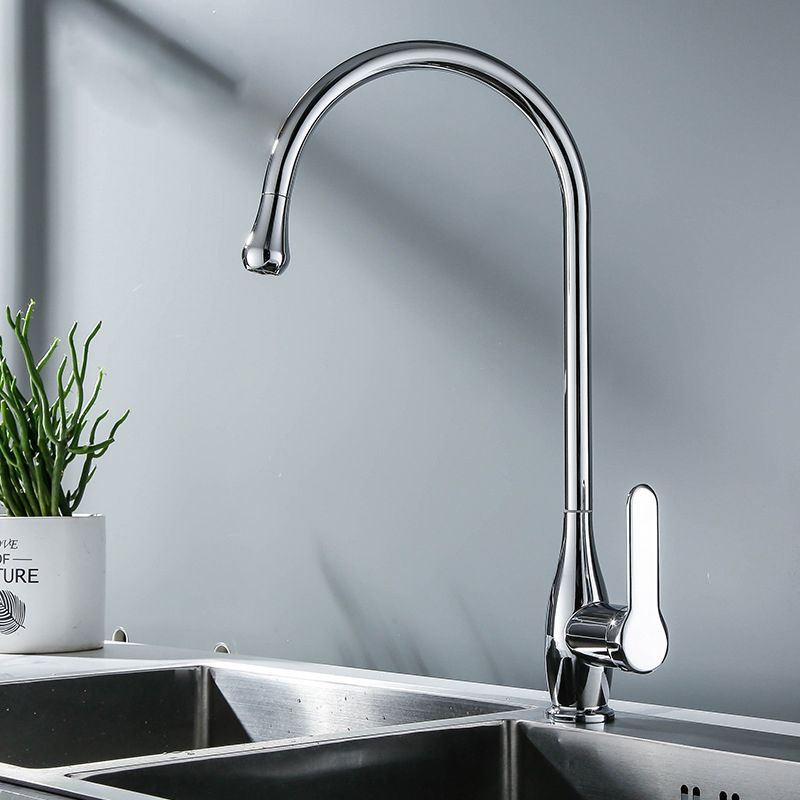 Modern 1-Handle Faucets with Water Dispenser Standard Kitchen Faucets